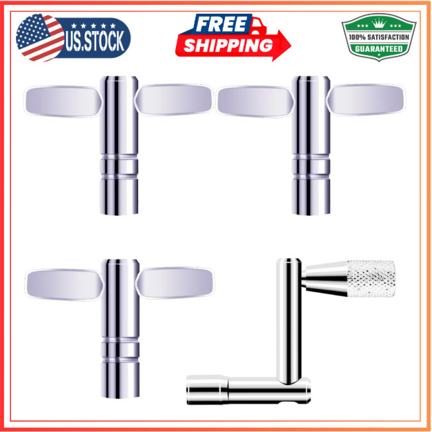 3 Pack Drum Keys Universal Drum Tuning Key with Continuous Motion Speed Key