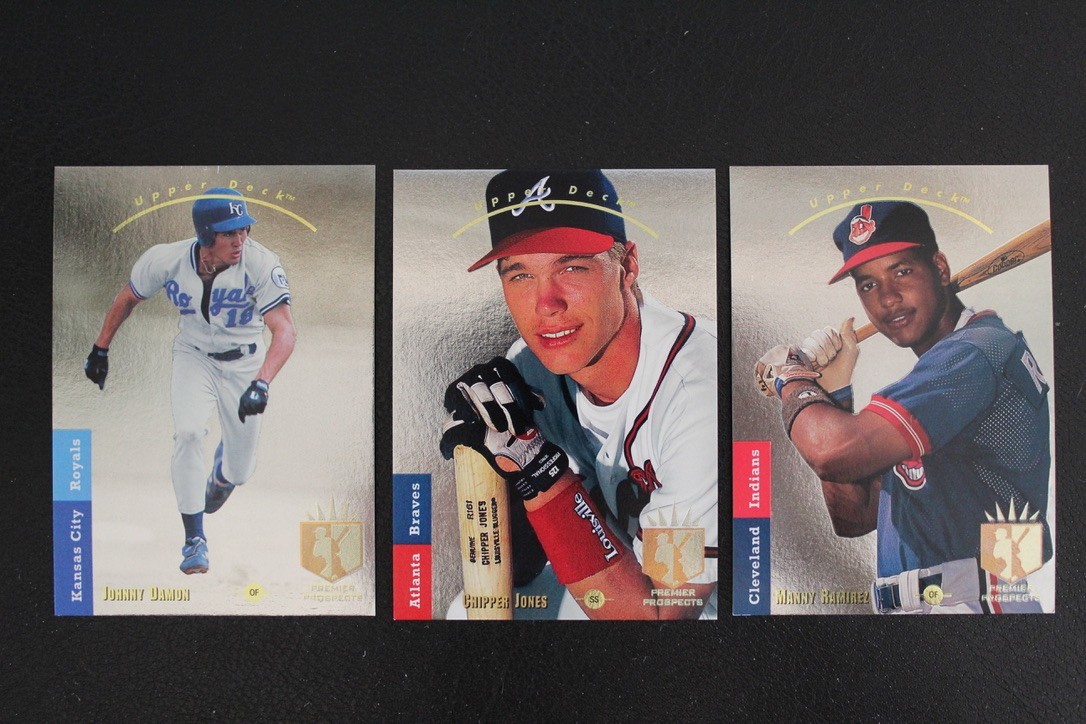 1993 UPPER DECK SP BASEBALL COMPLETE SET 1-290 DEREK JETER ROOKIE RC PSA 8