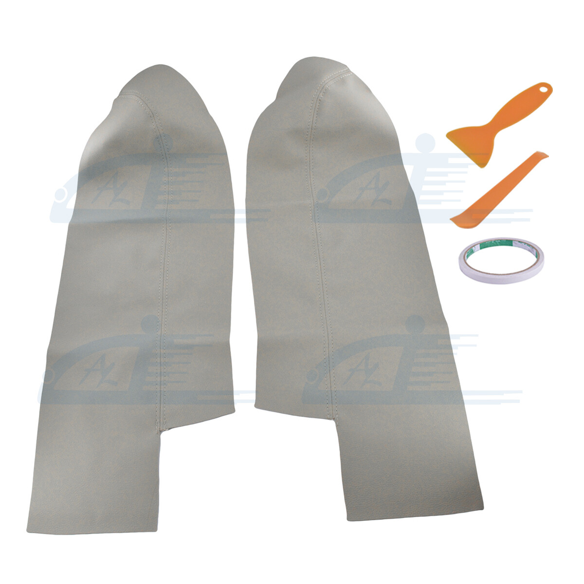 Front Door Panel Armrest Cover Synthetic Leather for Honda CR-V CRV 2007-2012