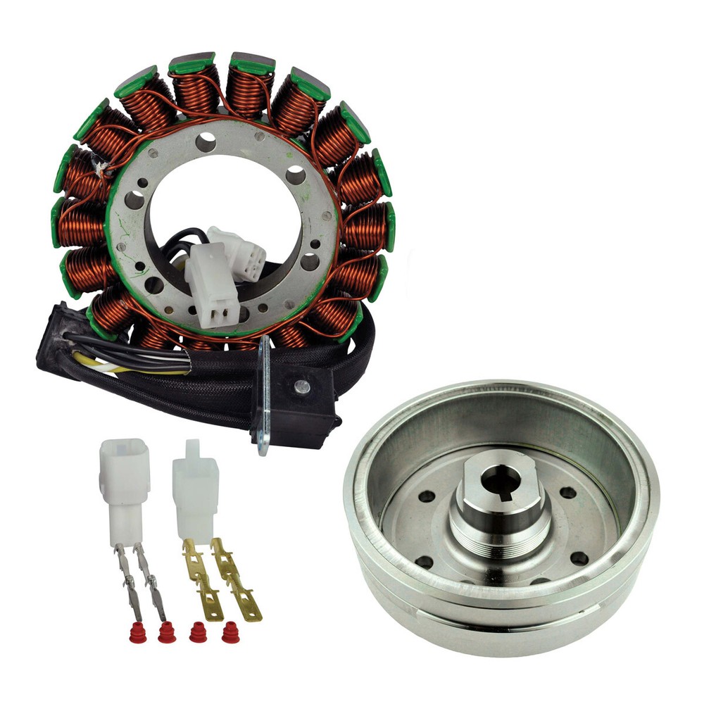Kit Stator + Magneto Flywheel For Suzuki LTA 400 Eiger LTF 400 Eiger 2002-2007
