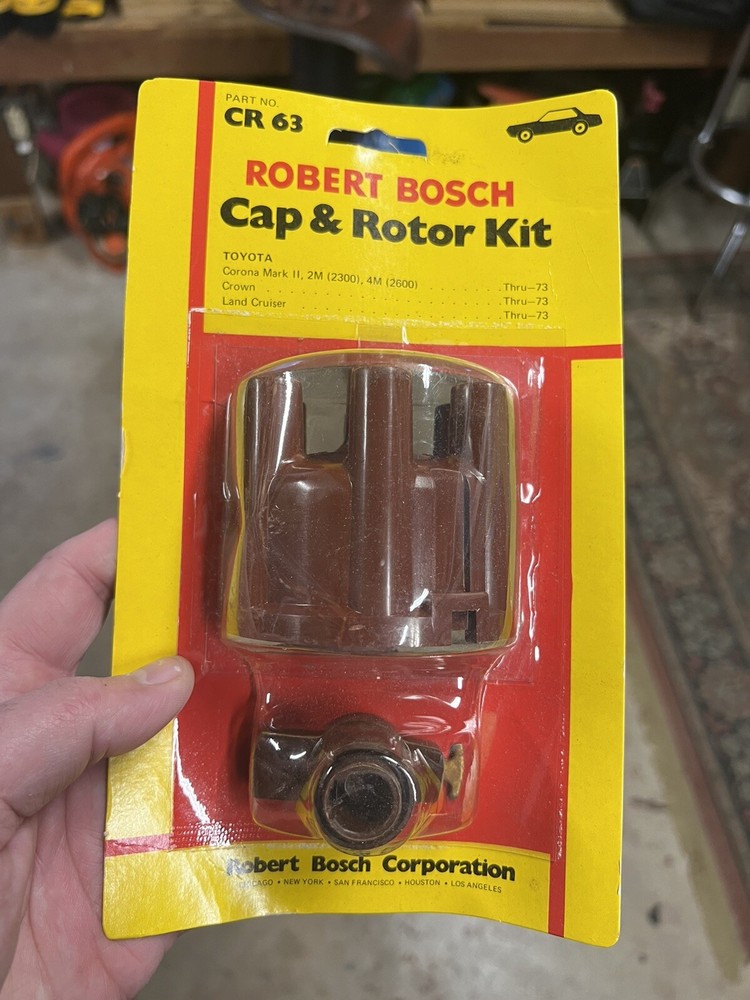 Bosch distributor cap All 8 For 75.