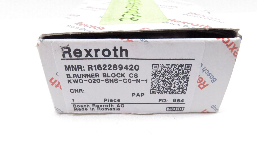 Rexroth R162289420 Linear Bearing Block Runner