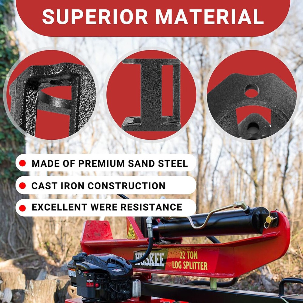 Log Splitter Hydraulic Pump Mount Replacement Brackets for 5-7 Hp Engines