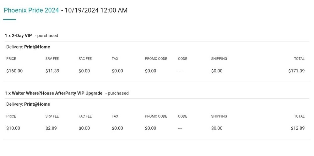 Phoenix Pride Festival 2024 Ticket