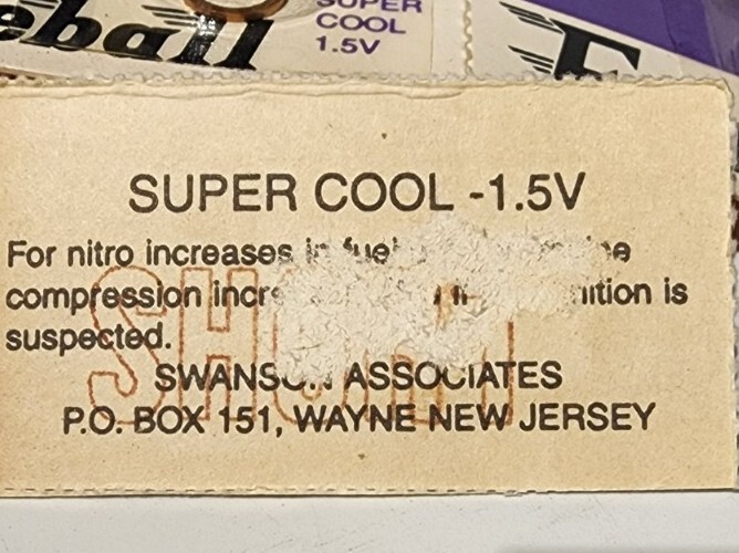 Fireball Super Cool Glow Plug 1.5V SC-10