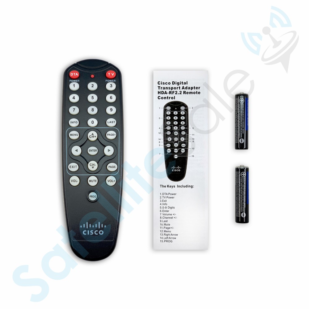 Cisco Digital Transport Adapter HDA-RF2.2 Remote Control