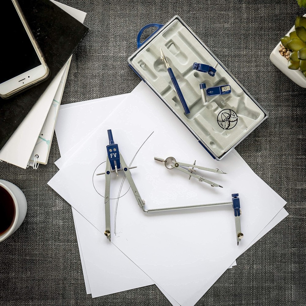 Drafting Compass for Geometry Set - Drawing for...