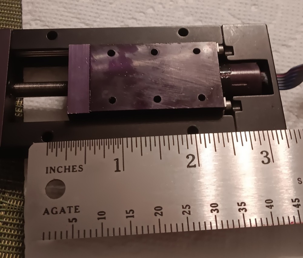 2x Motorized optics laser Microscope Stage both sleds $125