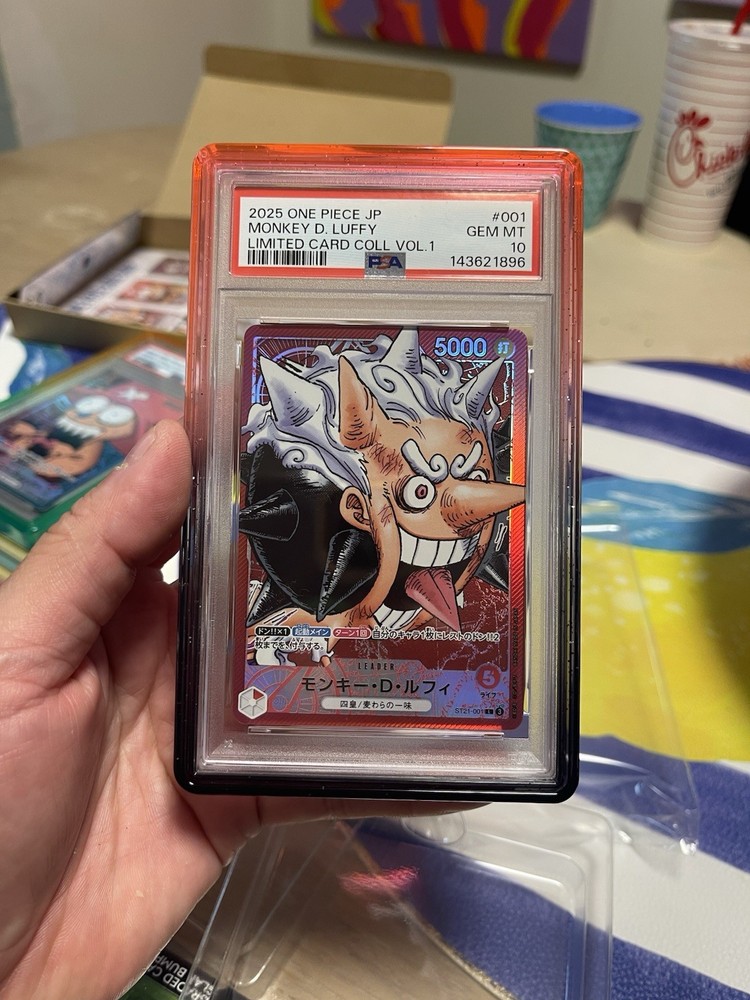 Custom PSA Style Graded Card Case Guard Protector Ember Edition Bumper