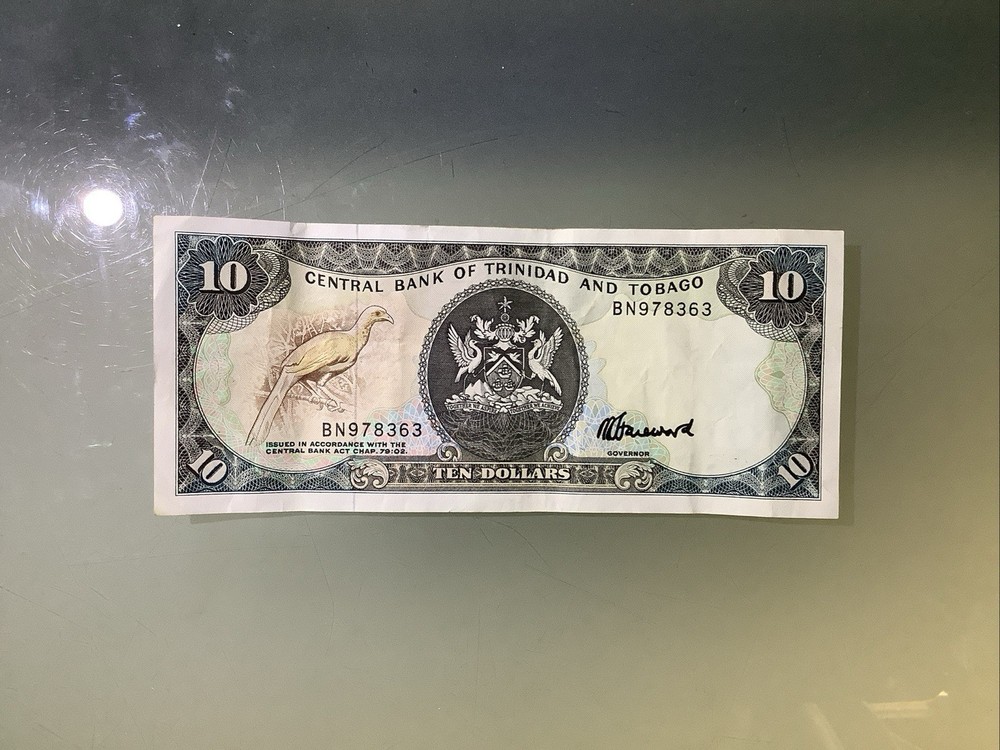 Trinidad and Tobago 10 Dollars 1985 Circulated