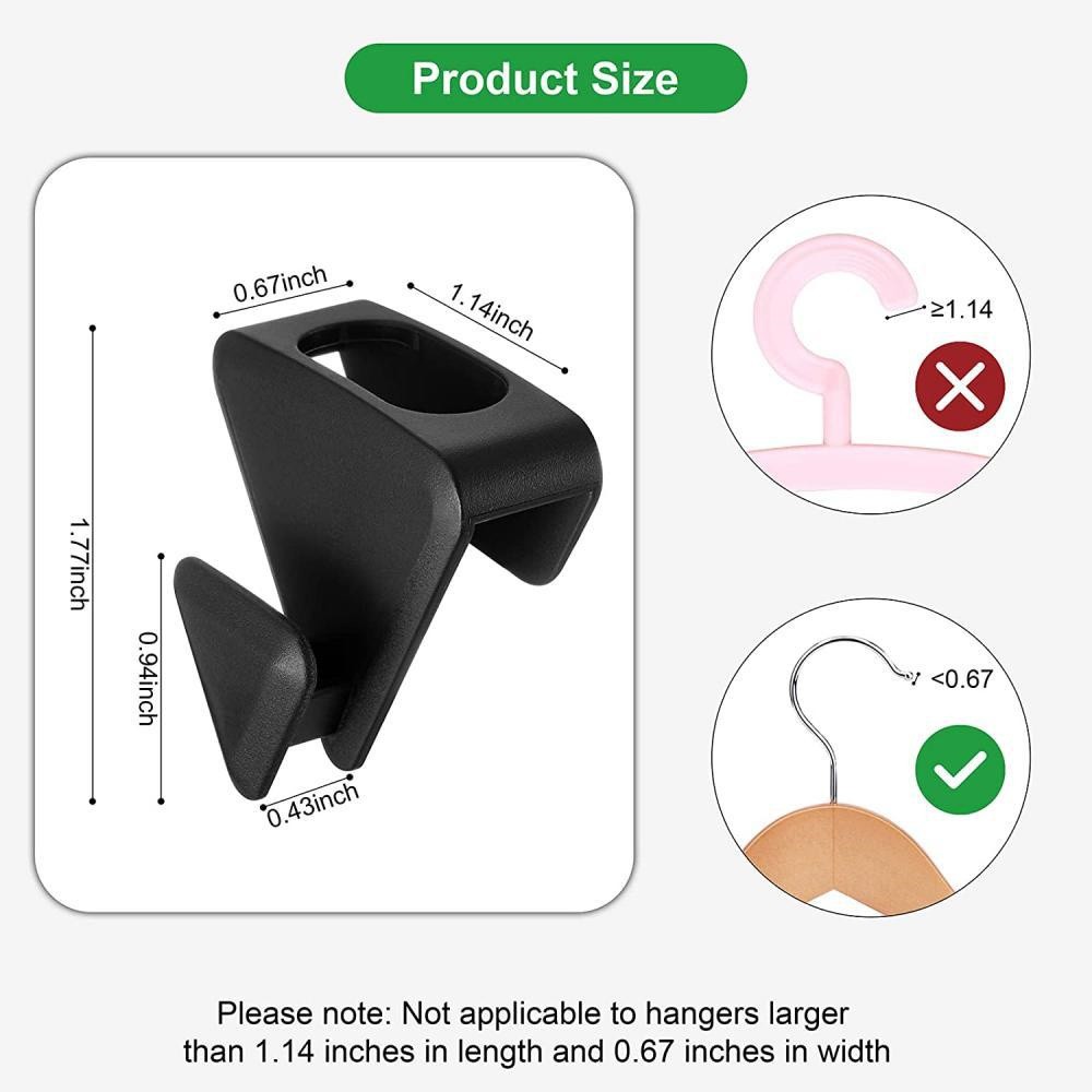 18 Space Triangle Can Create 3 Times More Closet Space Hooks Clothes Hook