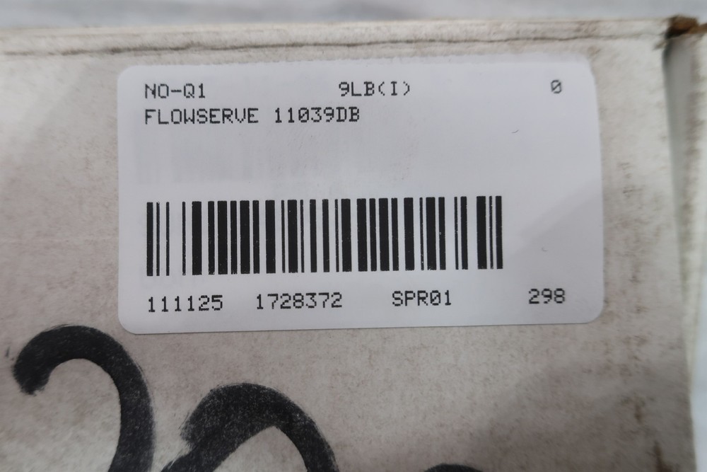 Flowserve 11039DB E/flg U2000 Rev E
