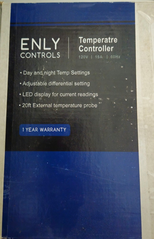 enly temperature controller thermostat