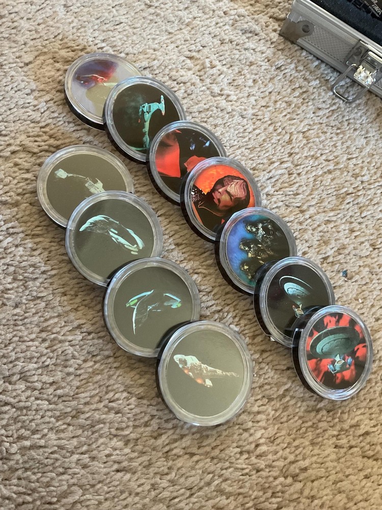 Star Trek Next Generation Custom Made Poker Chips