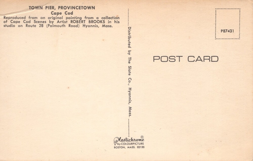 TOWN PIER, PROVINCETOWN, CAPE COD, MA - PC4831