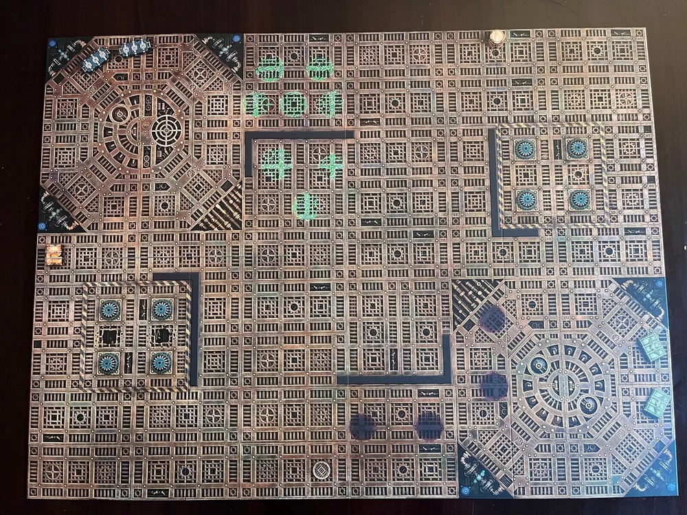 Double sided warhammer board 30x22 kill team space marine