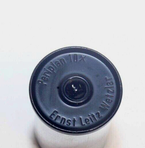 ERNST LEITZ  WETZLAR PERIPLAN 10X  MICROSCOPE EYEPIECE
