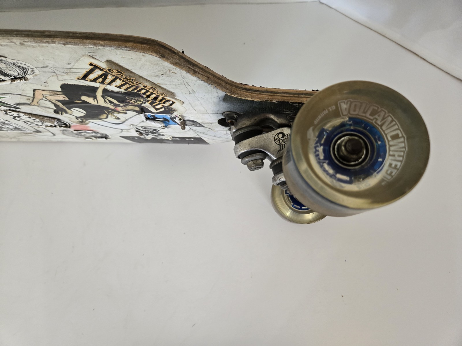 Sector 9 Longboard, Gullwing Sidewinder Trucks, Ablaze Volcanic Wheels FREE SHIP