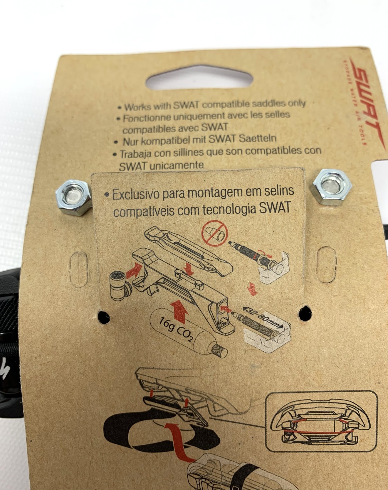 Specialized Road Bandit - Strap Tube Storage, Tire Lever, Co2 Inflator