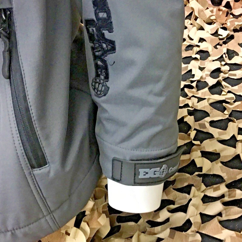 NEW Enola Gaye TechOne Windbreaker Jacket - Grey - Small