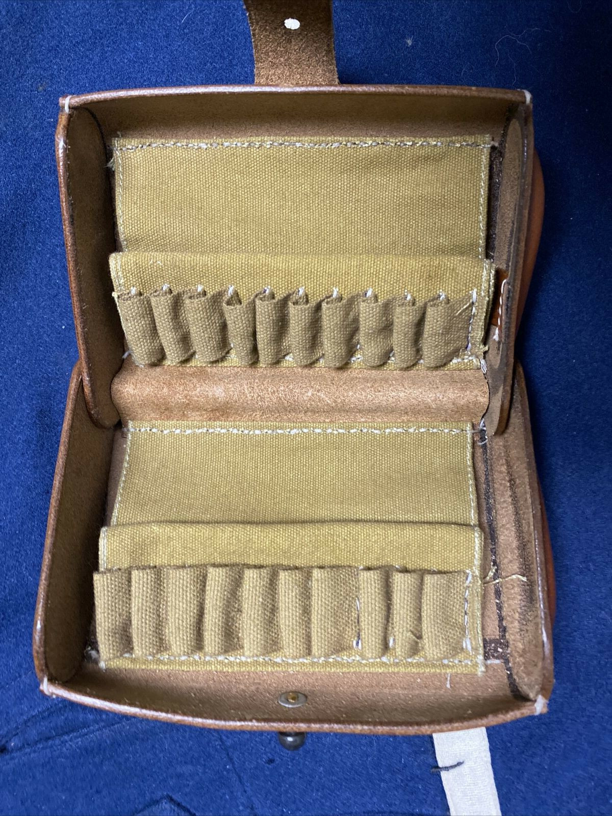 M1904 Russet Brown McKeever Ammo Pouch for Springfield or Krag