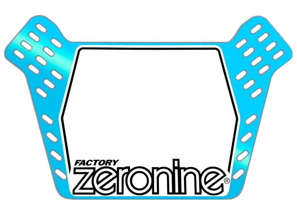 ZeroNine "Airflow Pro" BMX Numberplate