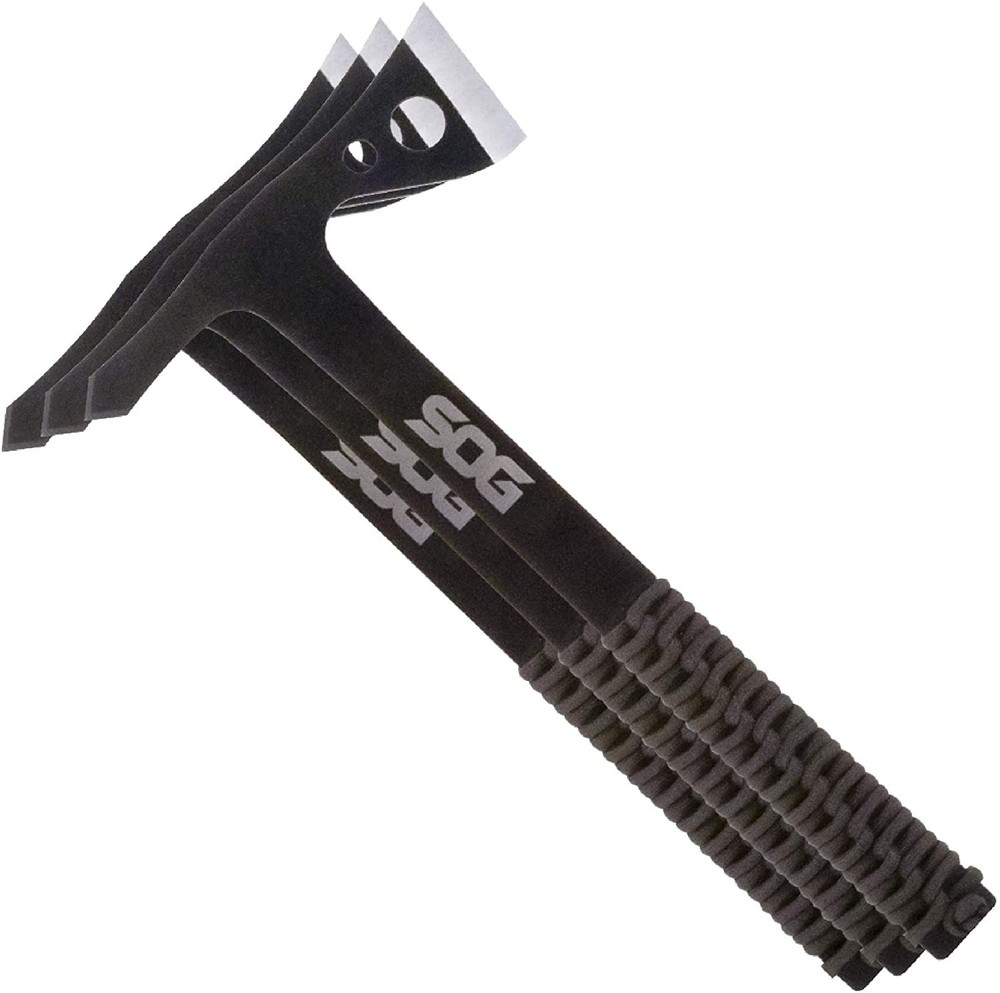 SOG  TH1001-CP Throwing Hawks Throwing Axe Set, 3 Piece