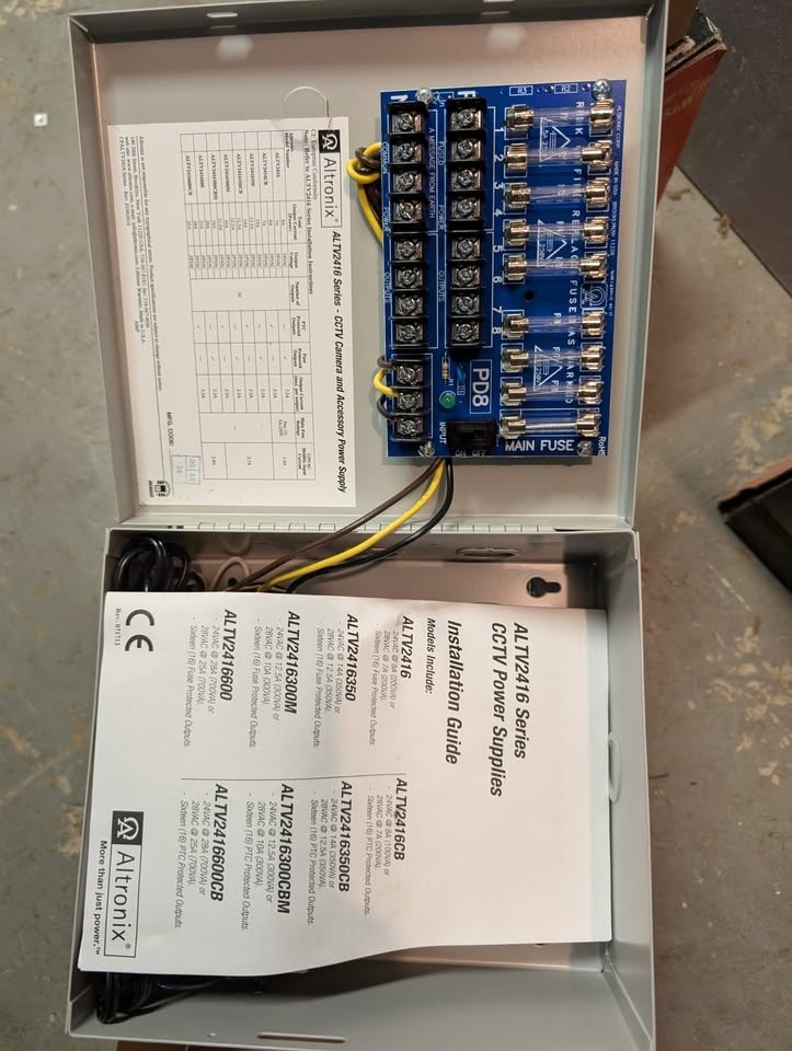 Altronix CCTV Camera & Accessory Power Supply ALTV2416
