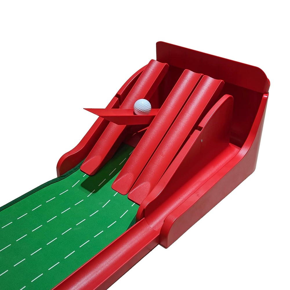 Practice Golf Putting Mat with Ball Return | Game Practice Golf Putting Green...