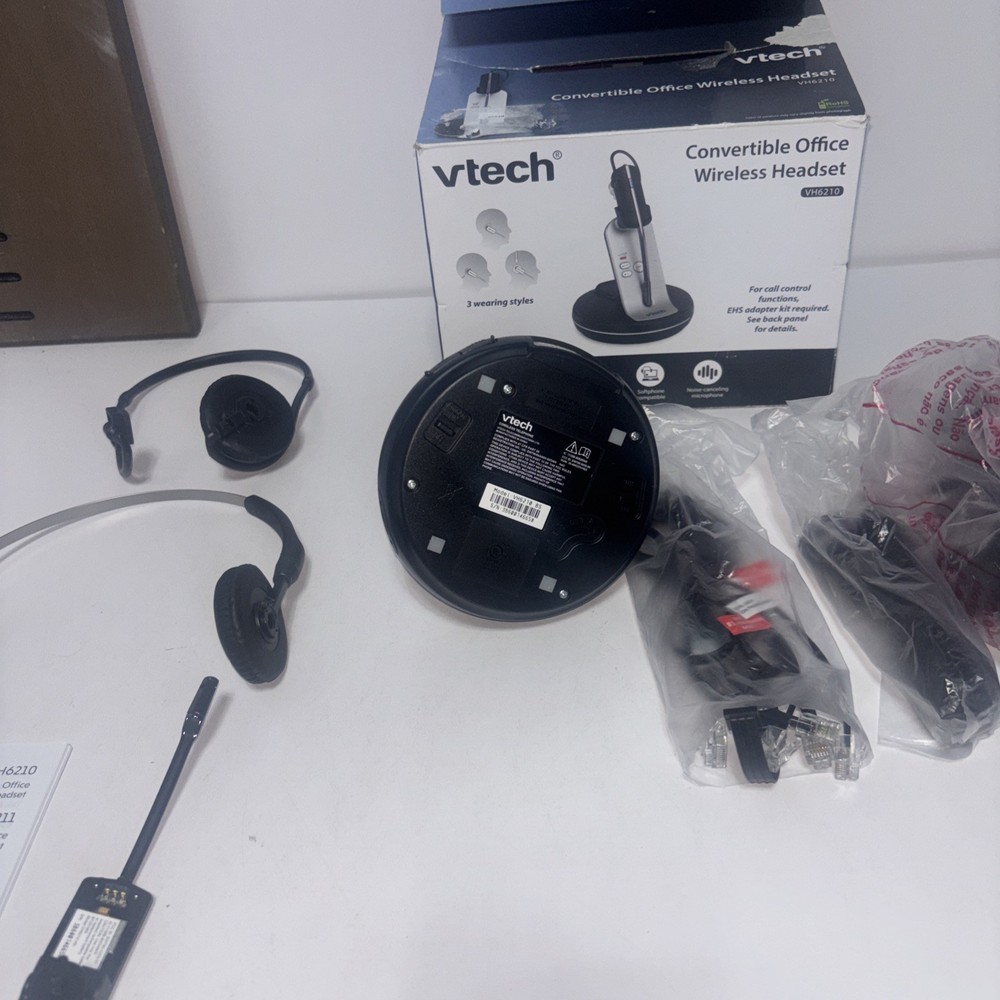 VTech VH6210 Convertible Office Wireless Headset OPEN BOX