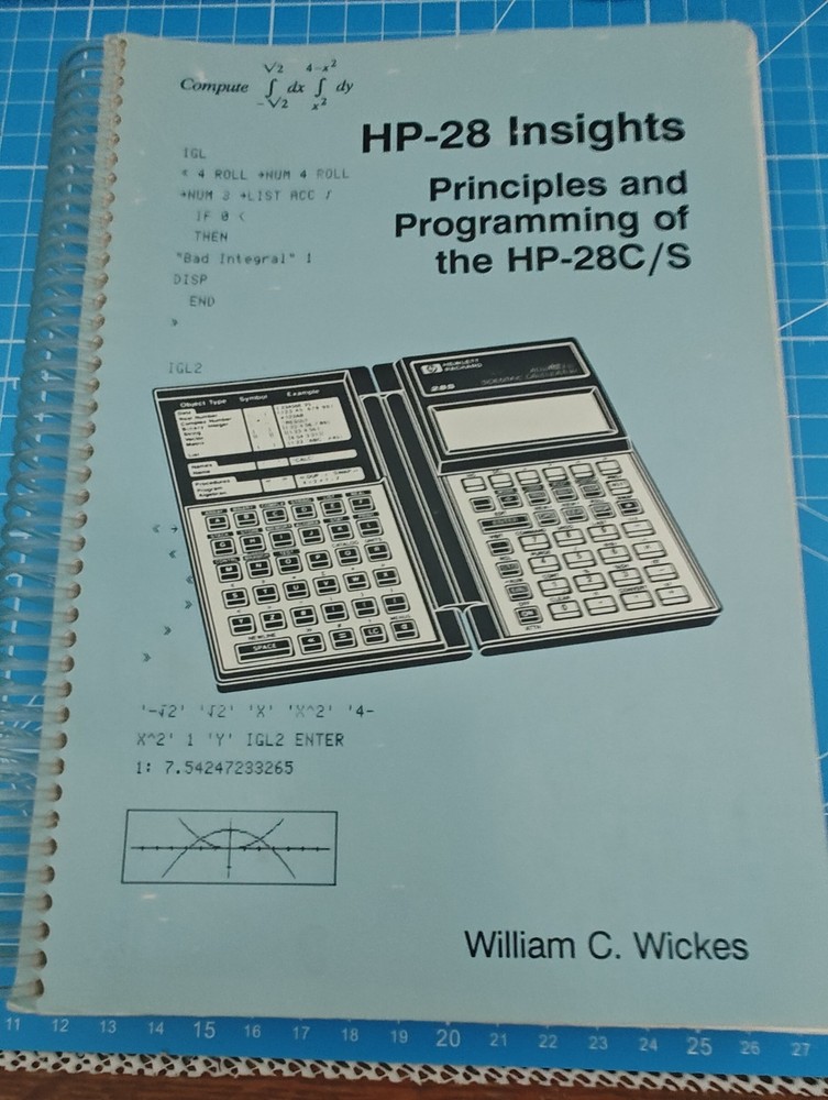 HP 28S Scientific Calculator Bundle