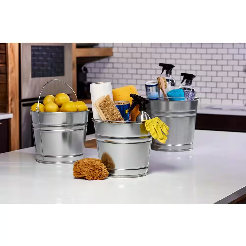 10 Qt. Galvanized Steel Pail