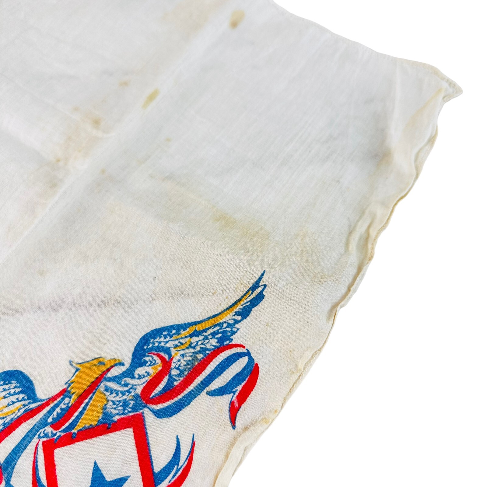 lot of vtg mother hankie usa souvenir postcard and egle hankie