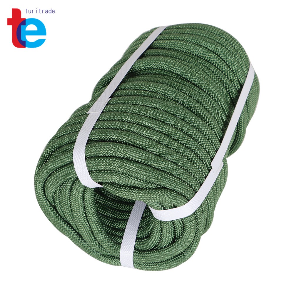 Armygreen High Strong Pulling Rope Braided Polyester Rope 3/8" × 100' 3520Lbs