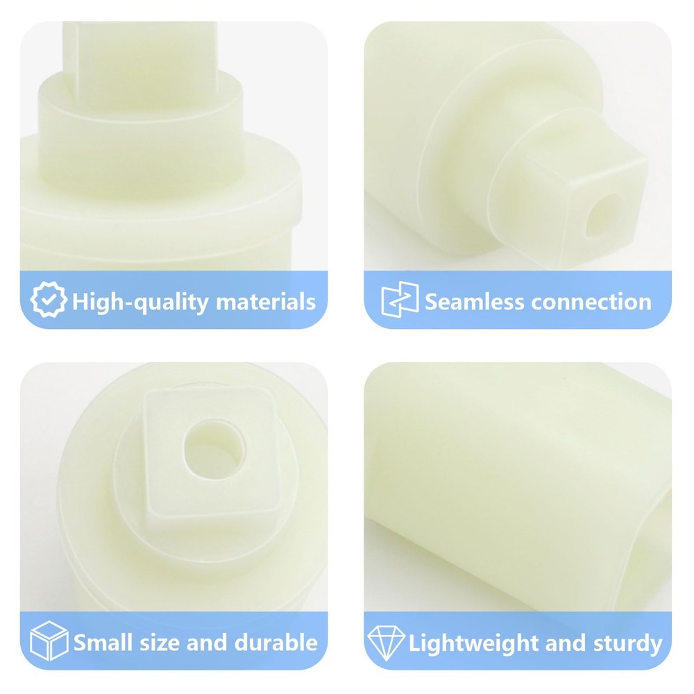 1070733 Stem Driver Replacement for Kohler Shower Handle Adapter, White