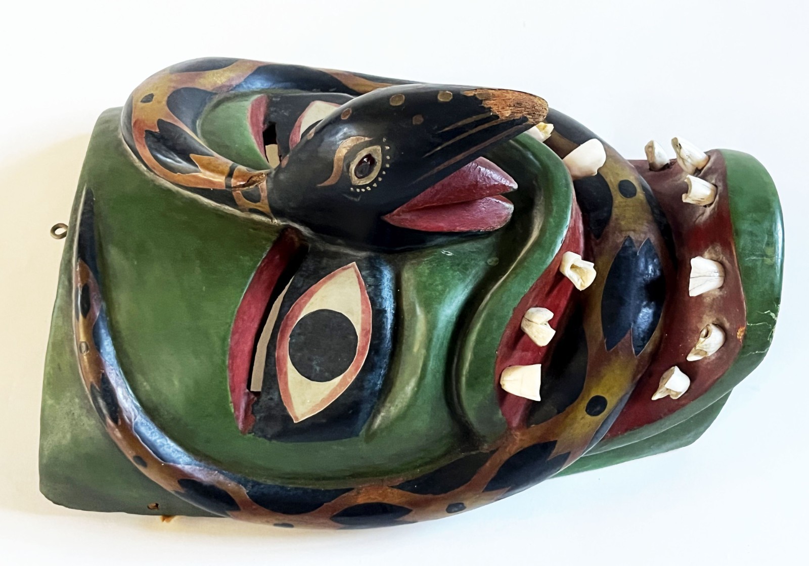 VICTORIANO SALGADO URUAPAN MICHOACAN XL 11" FECUNDIDAD FERTILITY WOOD MAQUE MASK