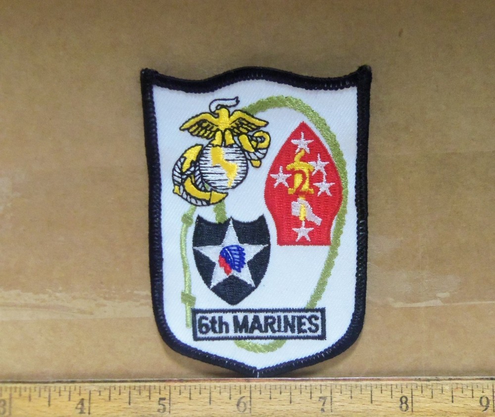 US Marine Corps - 6th Marine Regiment Embroidered Patch