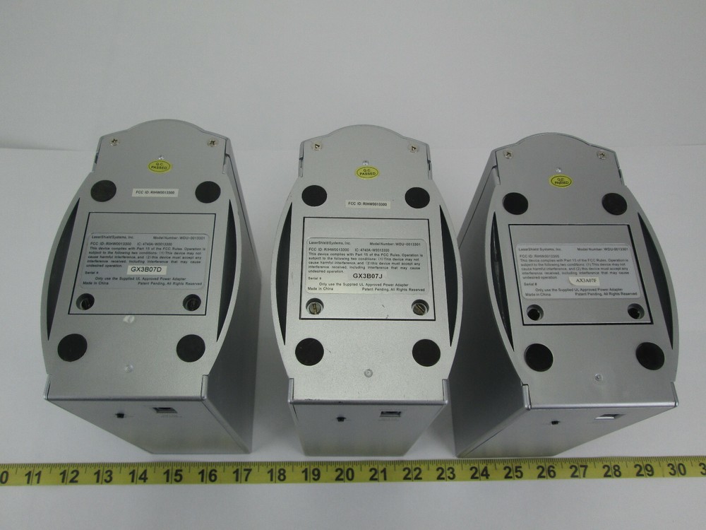 LaserShield Instant Security System Master Alarm Unit & Wireless Detection Units