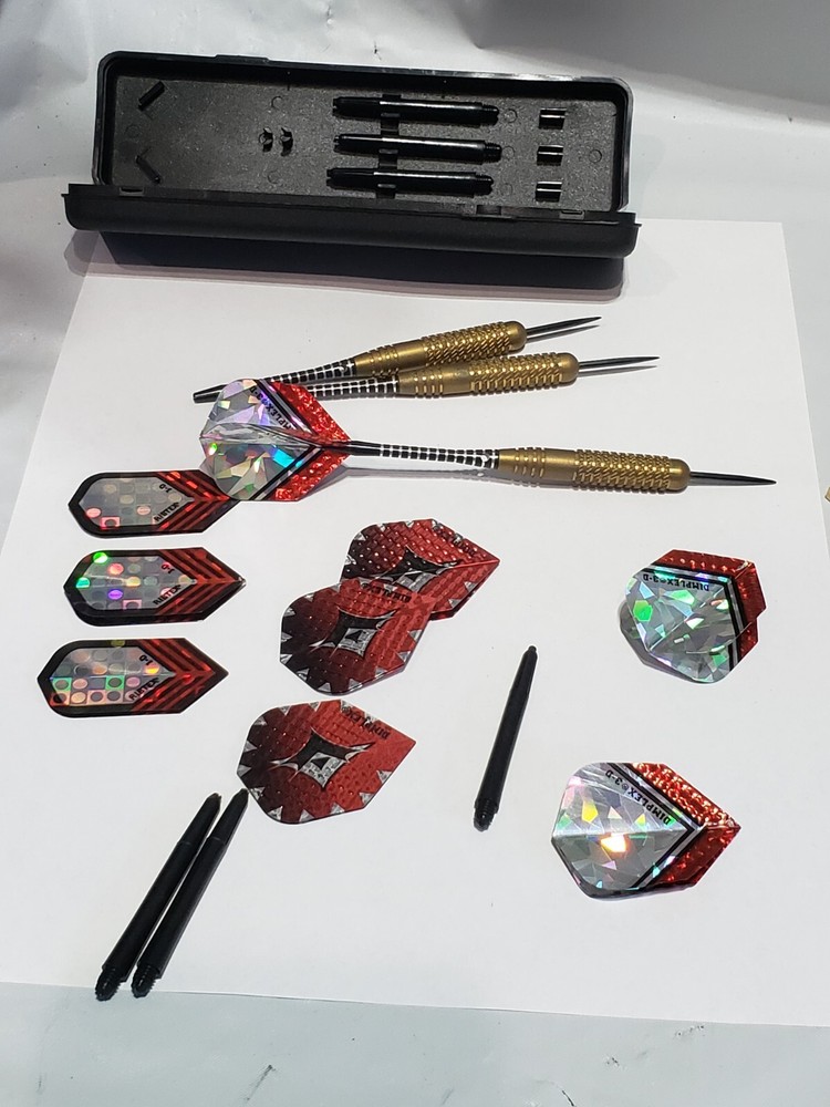 Harrows Darts Technology Hard Shell Dart Case with Dimplex Darts