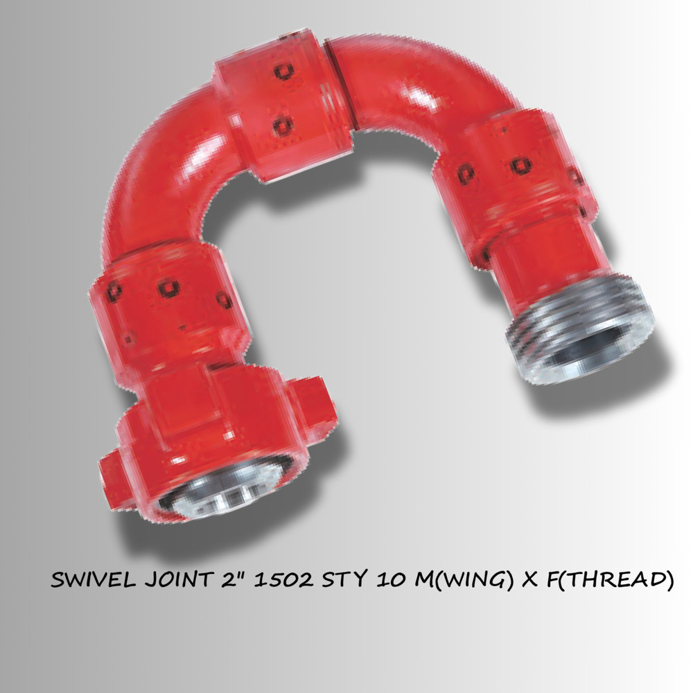 SWIVEL JOINT 2" 1502 STY 10 M(WING) X F(THREAD)