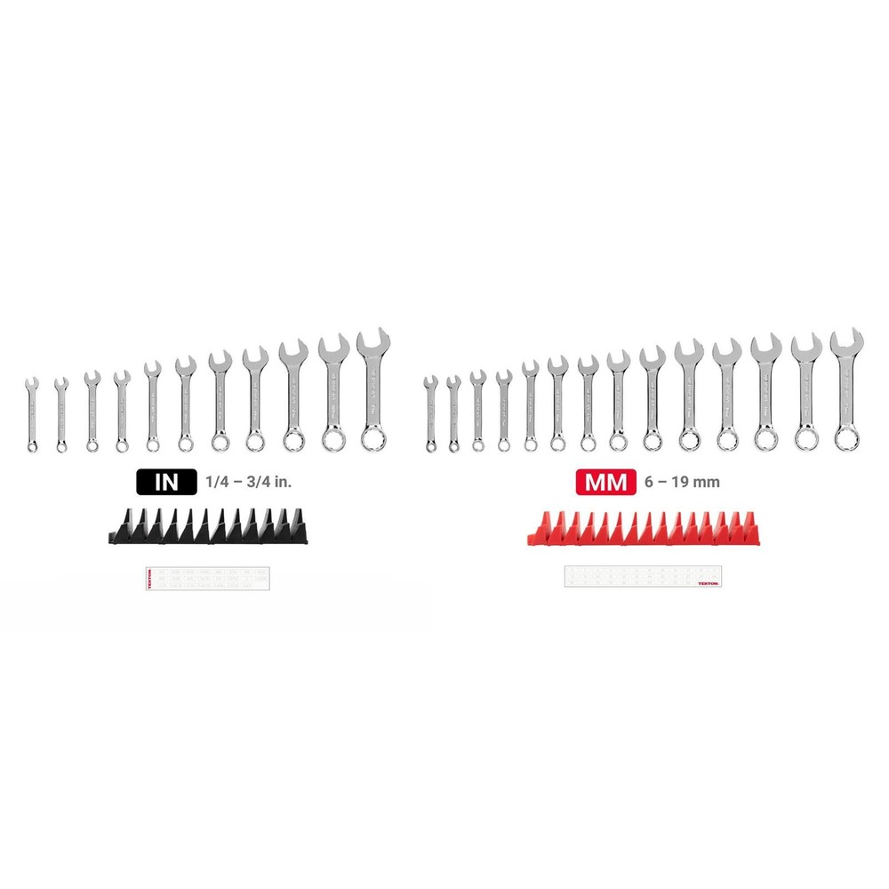 Tekton WCB95403 Stubby Combination Wrench Set, 25-Piece