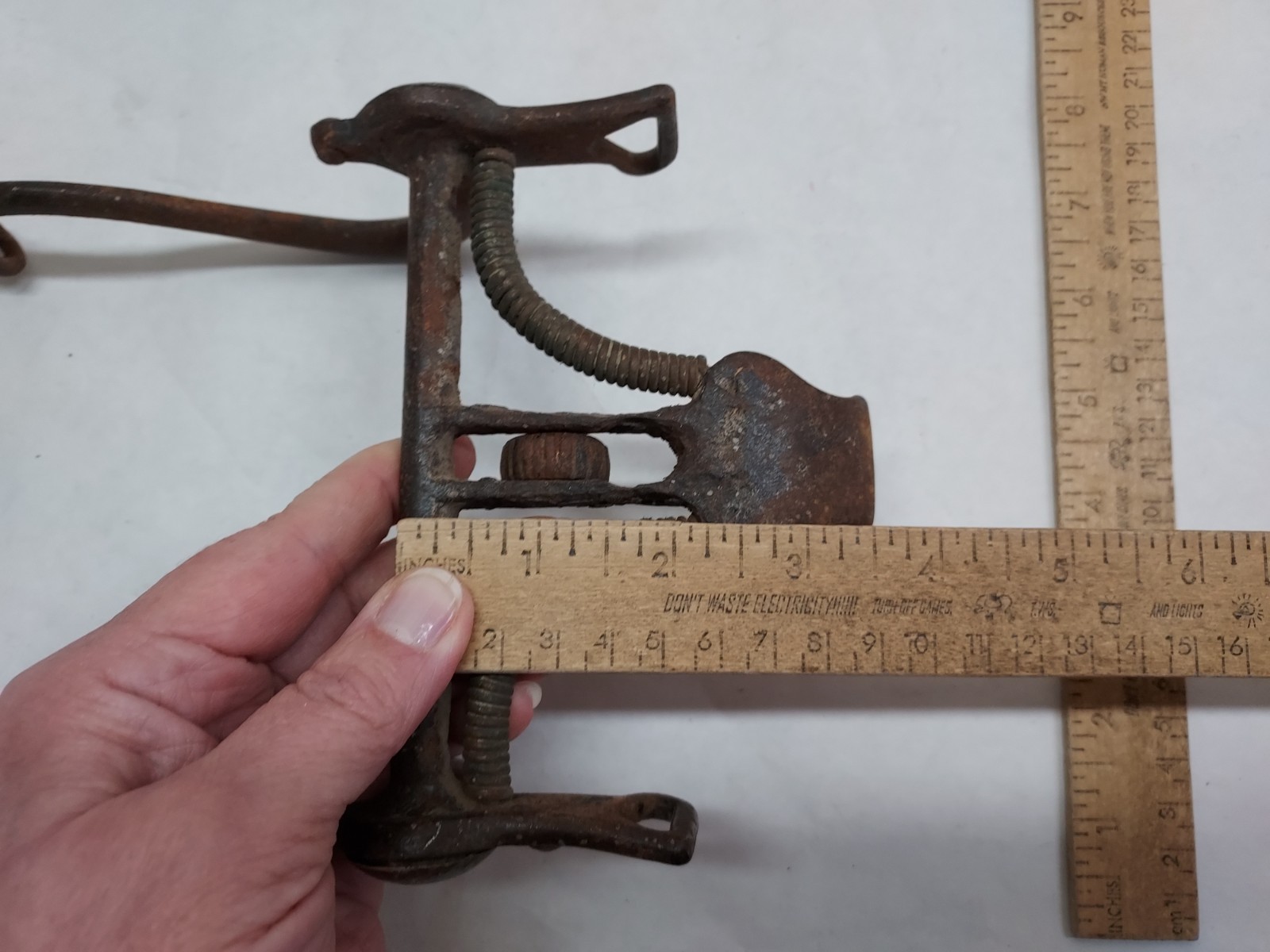 Western Cowboy SPADE HORSE BIT - HOME MADE - AS IS - listing #226267