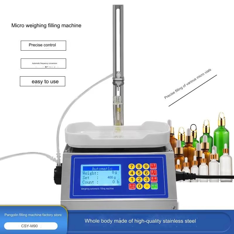 Automatic Liquid Filling Machine Digital Control Bottle Water Adjustable 10g AU