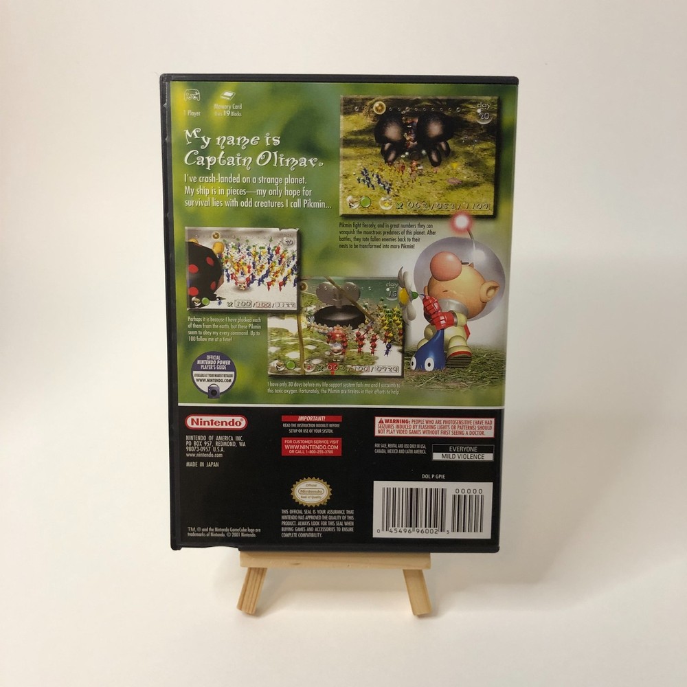 Replacement GameCube Case for Pikmin