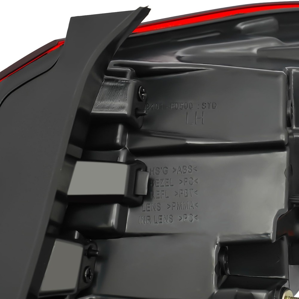Outer Tail Light Assembly for 2017-2018 Elantra Driver Side Left 92401F3000