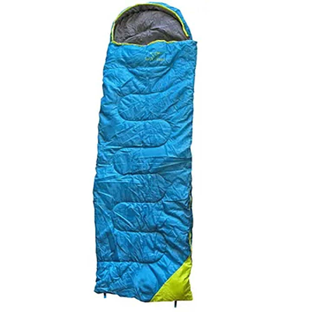 Blue & Gray Deluxe Sleeping Bag