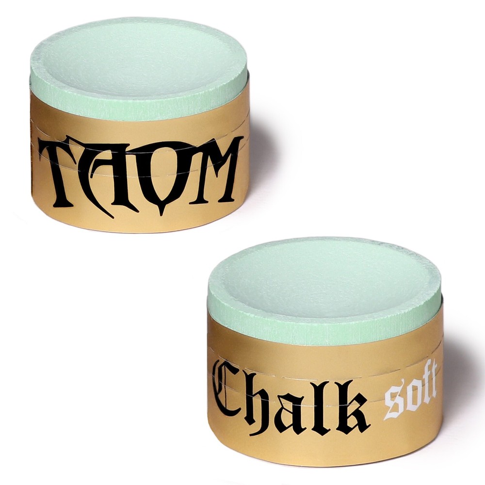 Taom Soft Billiard Pool Cue Premium Chalk Green