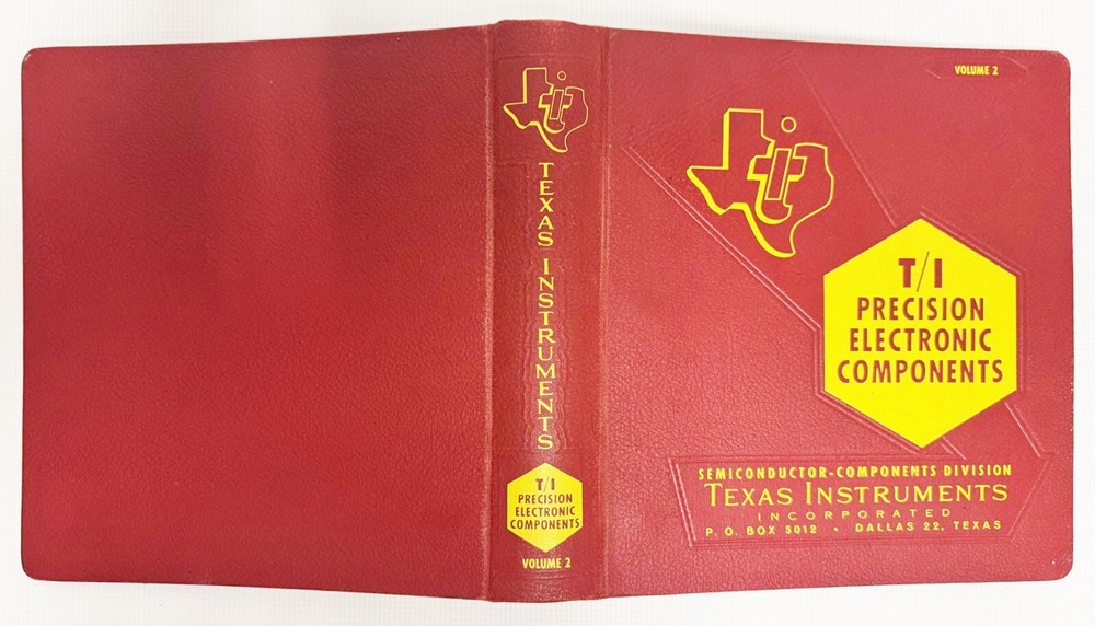 Vintage Texas Instruments, Inc. 3 Ring Binder - Used