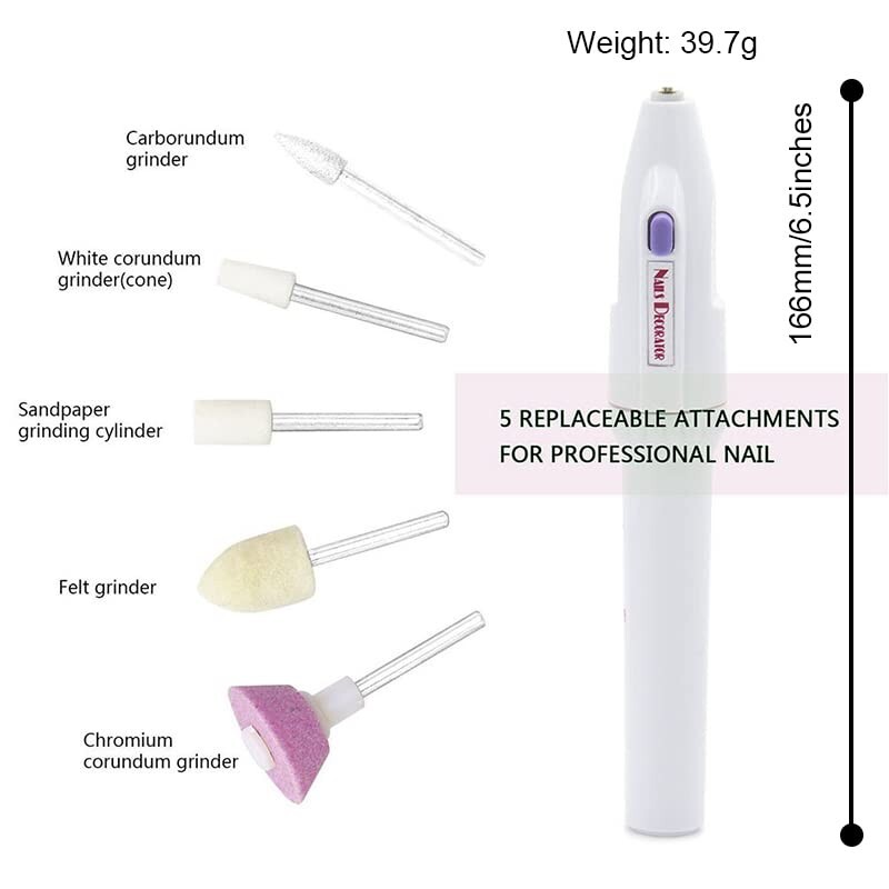 Magnetic Time Portable Electric Nail Drill Machine Set
