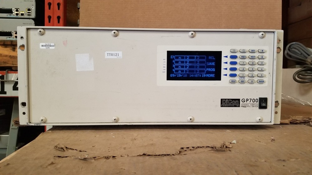 DiCon GP700 General Purpose Fiber Optic Switch with 6 Modules #7